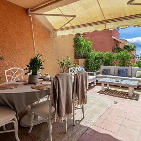 Tropical Palmy 3 Bedroom Townhouse In Nueva Andalucia Close To Puerto Banus