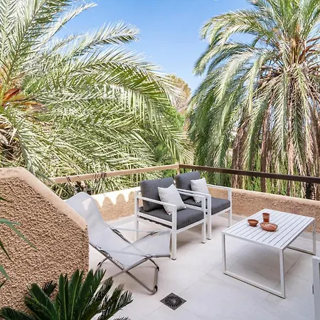Tropical Palmy 3 Bedroom Townhouse In Nueva Andalucia Close To Puerto Banus