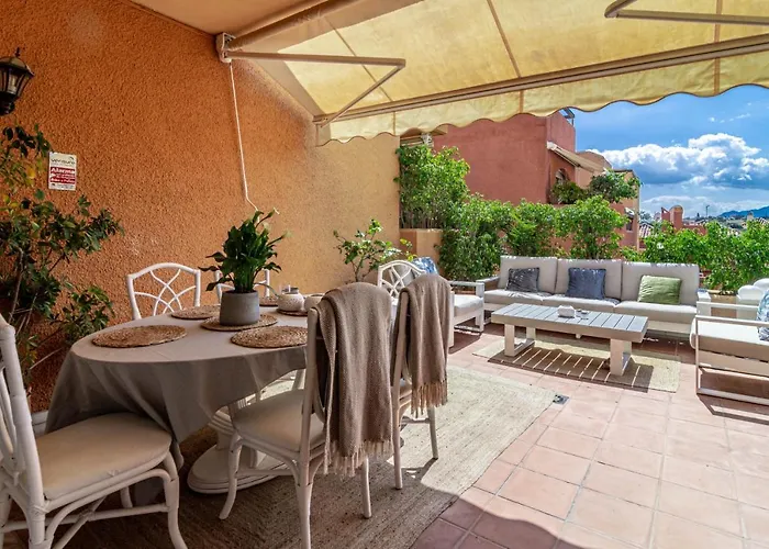 Tropical Palmy 3 Bedroom Townhouse In Nueva Andalucia Close To Puerto Banus