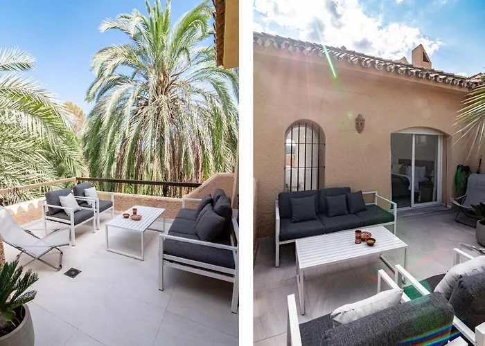Prázdninový dům Tropical Palmy 3 Bedroom Townhouse In Nueva Andalucia Close To Puerto Banus *