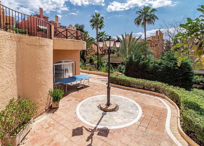 Tropical Palmy 3 Bedroom Townhouse In Nueva Andalucia Close To Puerto Banus Marbella